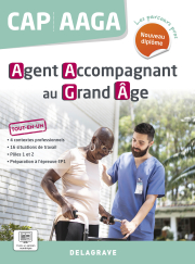 Les Parcours Pros CAP Agent Accompagnant du Grand Âge (AAGA) (2024) - Pochette élève